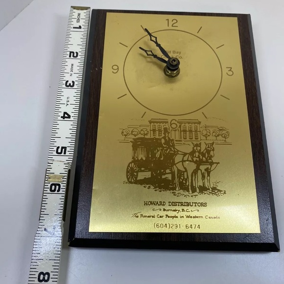 Mill Bay Clock Company Howard Distributors Funeral - Picture 4 of 4